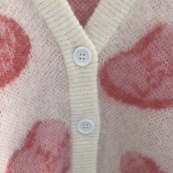 That’s A Awful Lot of Cough Syrup Cupid Cardigan  Mohair Sweater - Picture 3 of 11